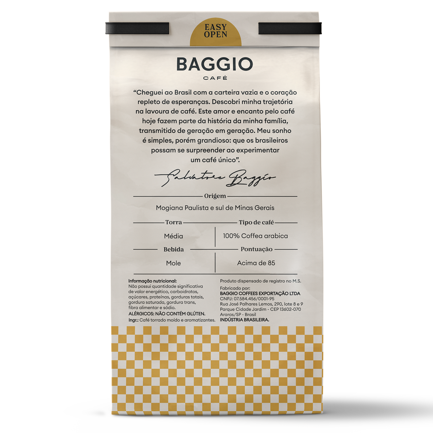 Baggio Aromas Caramelo - 250g - Assinatura 15% OFF