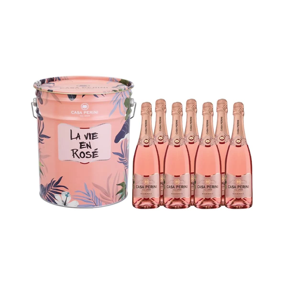 BALDE ESPUMANTE CASA PERINI BRUT ROSE (7X750ml)