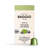 Baggio Aromas Chocolate com Menta - 10 Cápsulas p/ Nespresso*