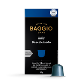 Baggio Descafeinado - 10 Cápsulas p/ Nespresso*