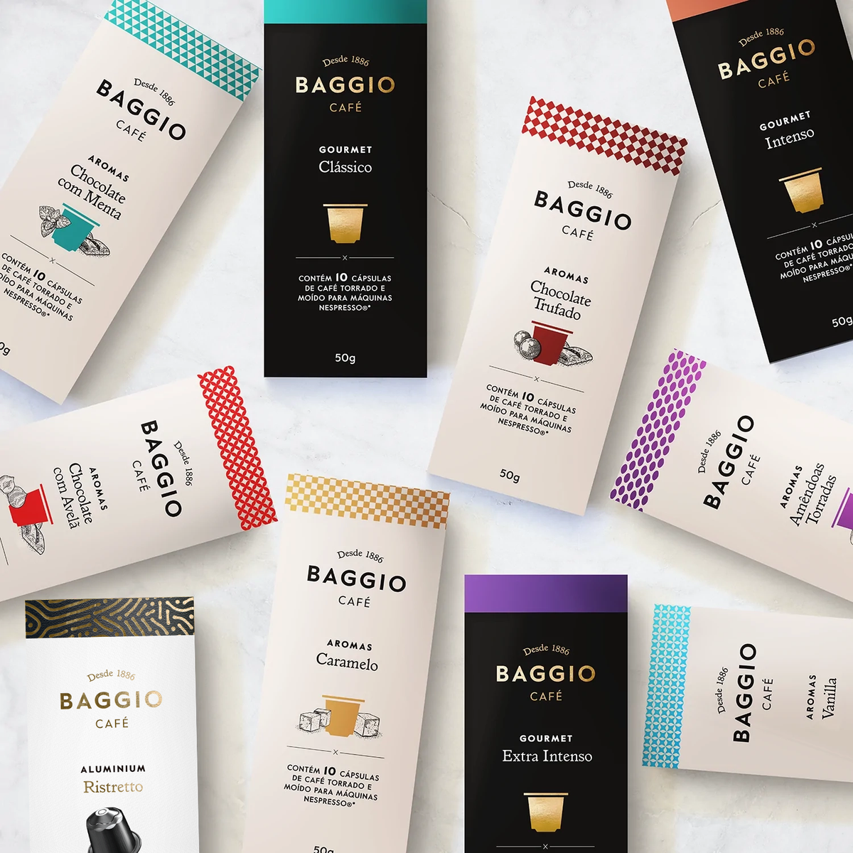Kit Baggio Café Cápsulas Master - 100 Cápsulas - Assinatura 15% OFF