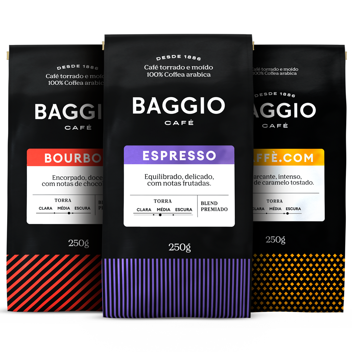 Kit Escritório Baggio Café 2kg Moídos